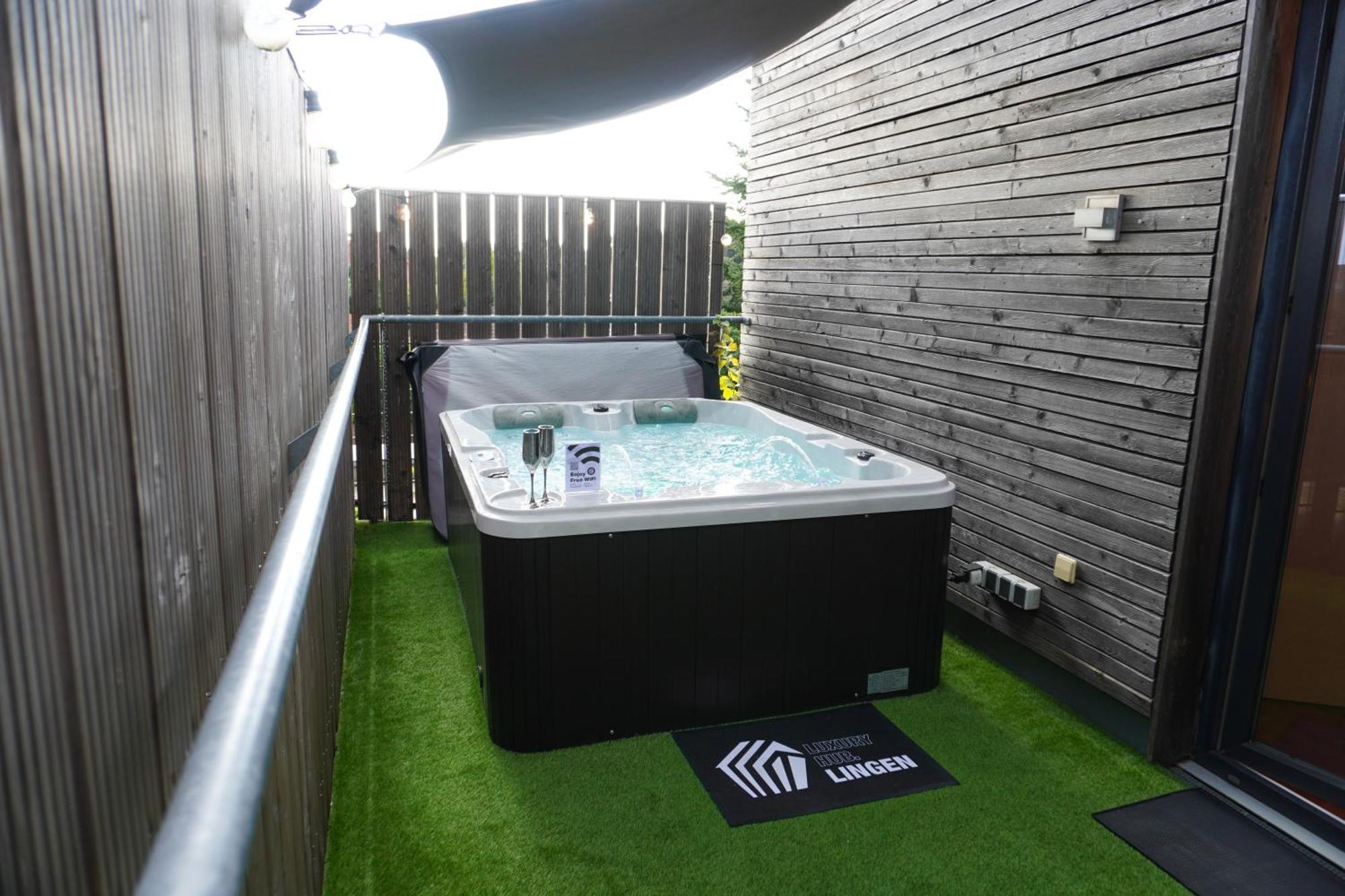 Luxuryhub Lingen Appartement Buitenkant foto